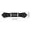 2Pcs Durable Metal and Leather Toggle Buckles for Coat Closures 9