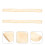 6Pcs Durable Wooden Handle Replacement Accessory Khaki for Hatchet 9