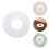 5pcs Small Tin Box Flip-Top Rectangular Candy Storage Organizer For Kitchen Desk Office Use 8