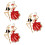 3Pcs Creative Multi-Color Alloy Breastpin Gift Beautiful Brooch Pins 7