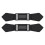2Pcs Durable Metal and Leather Toggle Buckles for Coat Closures 2