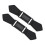 2Pcs Durable Metal and Leather Toggle Buckles for Coat Closures 6