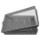 Grey Multi-Grid Cutlery Organizer Durable PP Utensil Storage Box 3