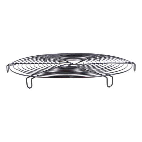 1Pc Black Iron Bakery Cooling Rack Nonstick Dessert Baking Holder