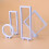 3d floating frame shadow box display case 18x18x2cm white 4