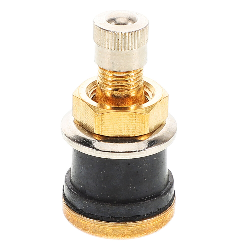Heavy-Duty Copper Valve Stems For Truck Tubeless Tires Golden 3113641439003
