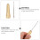 2Pcs Sewing Awls Leather Repair Tools with Copper Handle for DIY Craft 8