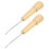 2Pcs Sewing Awls Leather Repair Tools with Copper Handle for DIY Craft 4