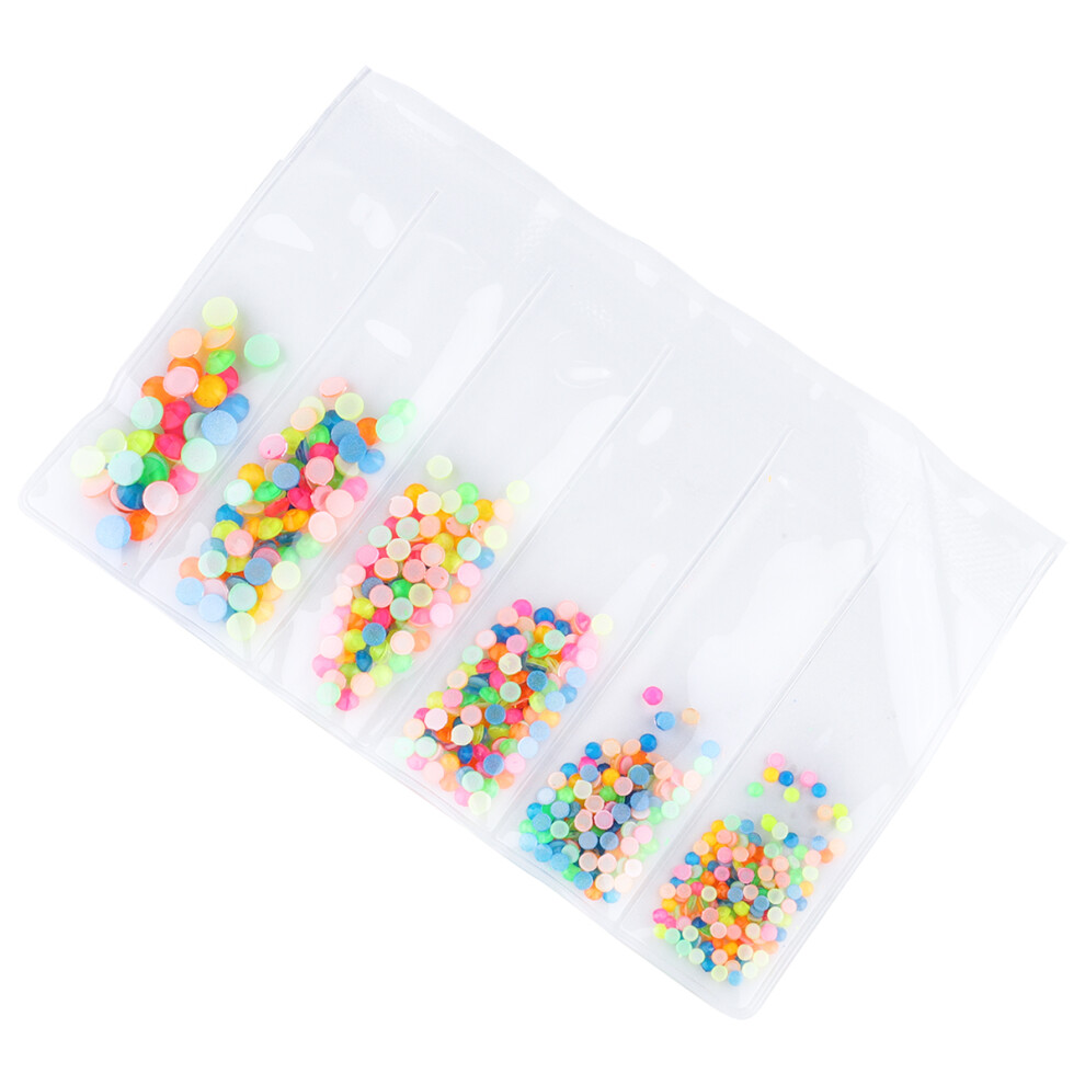 Ohphcall Manicure Rhinestone Decor For Diy Nail Art 850Pcs