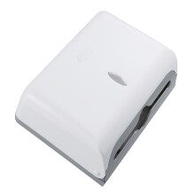 Wall Mounted White Tissue Paper Box ABS Plastic Durable Holder