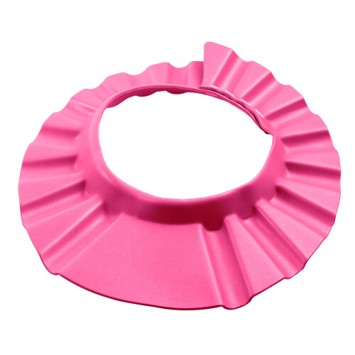 Rosy Infant Bathing Cap Met Waterafvoer En Verstelbare Pasvorm