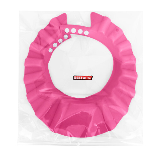 Rosy Infant Bathing Cap Met Waterafvoer En Verstelbare Pasvorm 1
