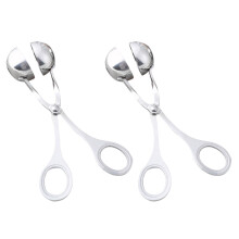 2Stk Silber Fleischbällchen Für Gleichmäßige Kugeln