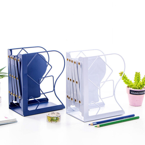 Book Stopper For Shelf Tabletop Bookshelf Container Desktop Bookend 2