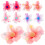 10St Haarclips Kids Bloemdesign Ponytail En 6