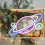 1Pc Assorted Color LED Neon Light Cosmic Shape Durable PVC Decor 5