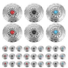 3Sets Duurzame Chrysanthemum Buttons Voor Kleding En Tasdecoratie