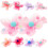 10St Haarclips Kids Bloemdesign Ponytail En 7