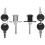 4 Pcs Wardrobe Lock For Cupboard Doors Cabinet Locks Office Drawer 1
