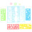 1Set Durable PP Multi-Functional Drawing Tools Ruler Set for Designers 4