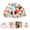 Kids Sleeping Hat Double Layer Satin Comfortable Assorted Colors 4