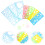 1Set Durable PP Multi-Functional Drawing Tools Ruler Set for Designers 8