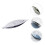 2Pcs Metal Tatting Shuttle Tools Silver Manual Lace Making Accessories 6