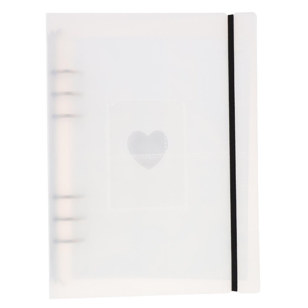 Happyyami 1Set Frosted White Household Photo Book Durable Portable Album