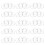 Raindrops  60 Pcs Decorative Cabochons Diy Gems Decoration Transparent 4