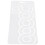 White PP Sewing Template for DIY Quilting and Embroidery Aid 3