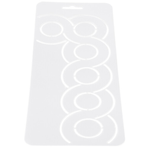 White PP Sewing Template for DIY Quilting and Embroidery Aid 2