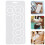 White PP Sewing Template for DIY Quilting and Embroidery Aid 2