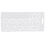 White PP Sewing Template for DIY Quilting and Embroidery Aid 7