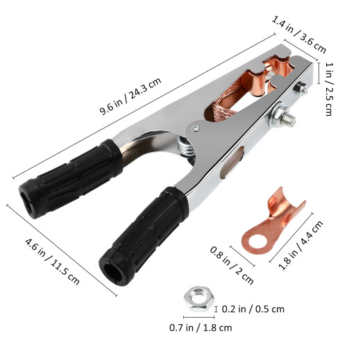Welder Grounding Clip Iron Copper Strong Clamping Force Multi Use 1