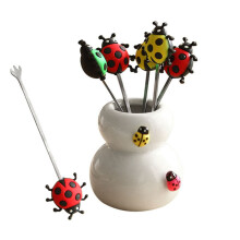 Fruit Fork Food Pick Household Supplies Stick Animal