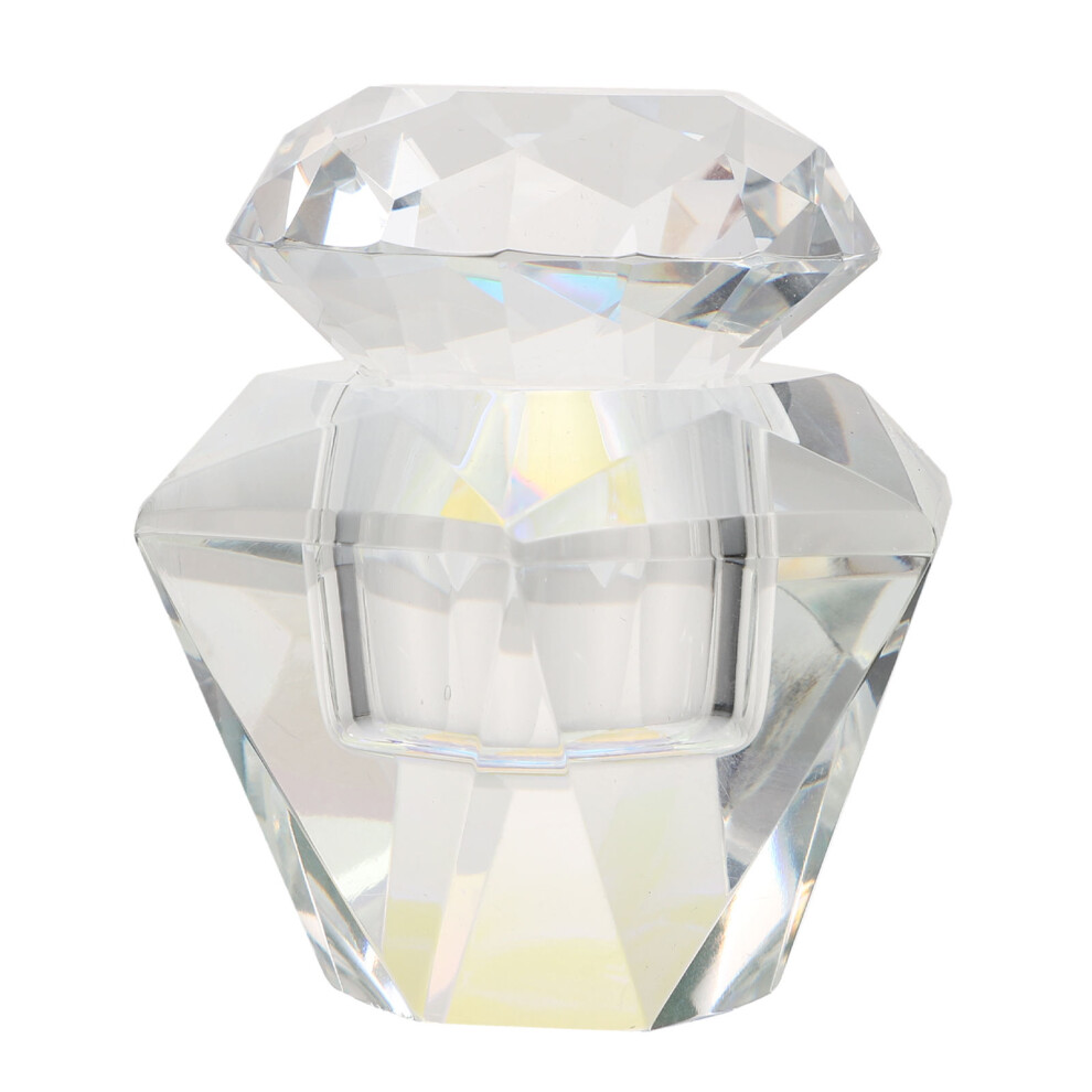 Vaguelly White 1Pc Nail Liquid Container Crystal Cup For Acrylic Powder Mixing