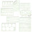 9Pcs Durable Green Circle Stencils for Crafts Drawing and Measuring 9