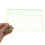 9Pcs Durable Green Circle Stencils for Crafts Drawing and Measuring 5