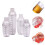 Hand Shaker With Scale Cocktail Shaker Pc White 4pcs 4
