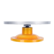 Portable Plastic Steel Clay Sculpture Turntable with 360 Swivel