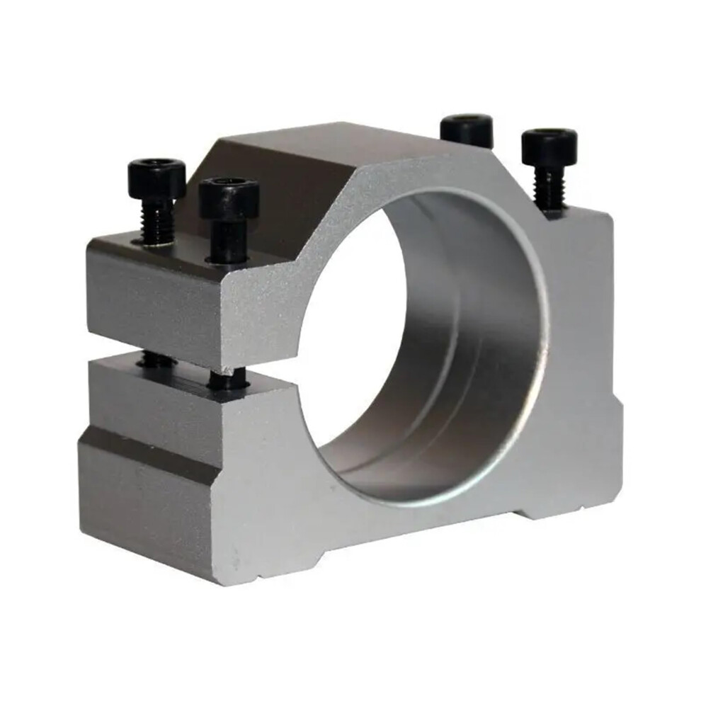 Cnc Router Spindle Clamp 56Mm Aluminium Holder With Secure Mounting And Vibration Reduction 9455672633581