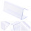 20pcs Price Tag Display Board Plastic Flat Label Holder 2