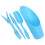 1Set Durable Blue Plastic Garden Set for Succulent Care 8