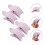 4Pcs Purple ABS Lash Applicator Tool for False Eyelashes Home Use 3