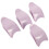 4Pcs Purple ABS Lash Applicator Tool for False Eyelashes Home Use 4