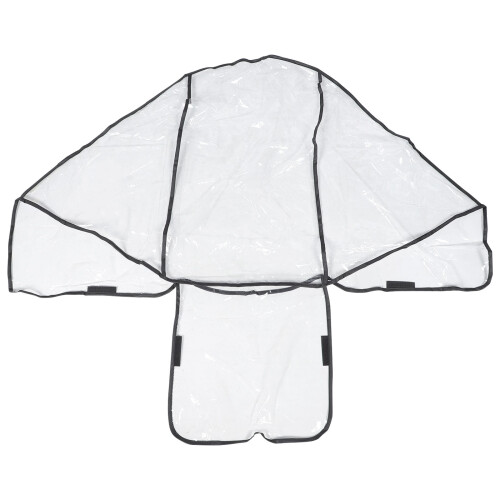 Poussette Double Transparent PVC Vent Froid 1