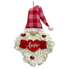 Romantic Fabric Valentine's Day Hanging Gnome Decorative Doll
