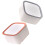 2Pcs Desktop Wastebasket Decorative Rubbish Bin Bedside Garbage Can 5
