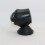 Delicate Car Compass Ball Black Plastic Adhesive for Dashboard 2