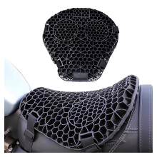 Motorcycle Gel Seat Cushion for Aprilia Scarabeo 200 20072019, 3D Shock Absorbing Breathable Pad Ref: 9634